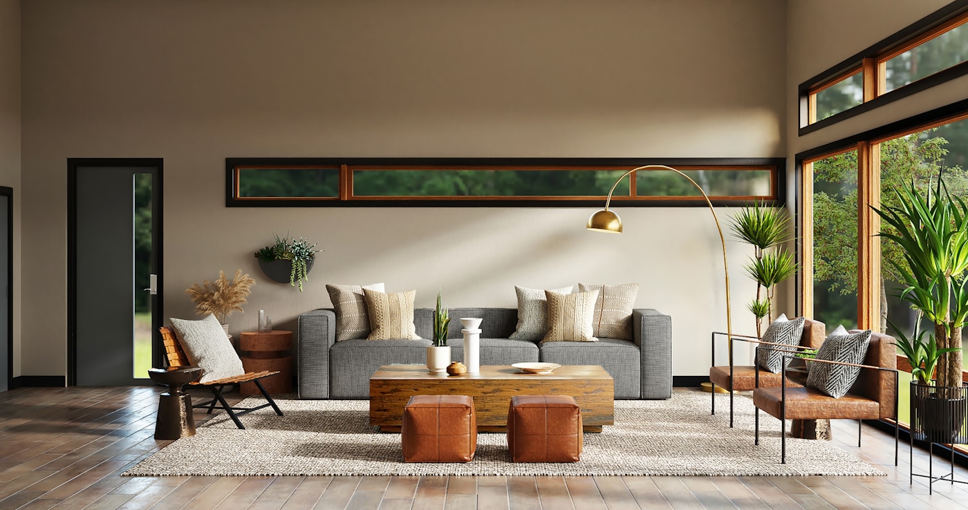 Intérieur d’un logement géré par Cynthia Maison & Prestige